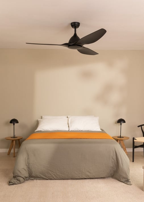 Buy WIND SAIL - Silent XL ceiling fan 90W Ø163 cm with 24W LED light