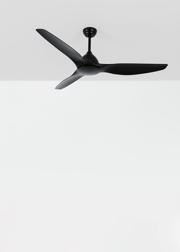 WIND SAIL - Silent XL ceiling fan 90W Ø163 cm with 24W LED light, gallery image 2