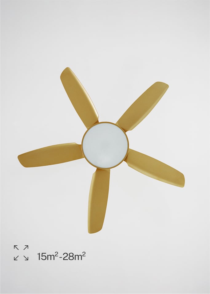 WIND FLAT - Silent 40W ceiling fan Ø132 cm , gallery image 5