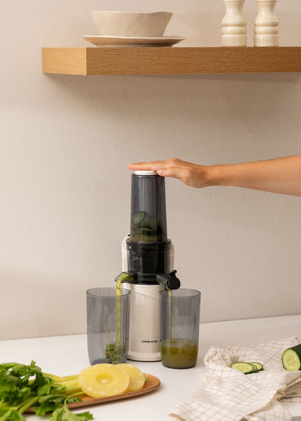 JUICER SLOW MINI Slow Extraction Blender 150W Create