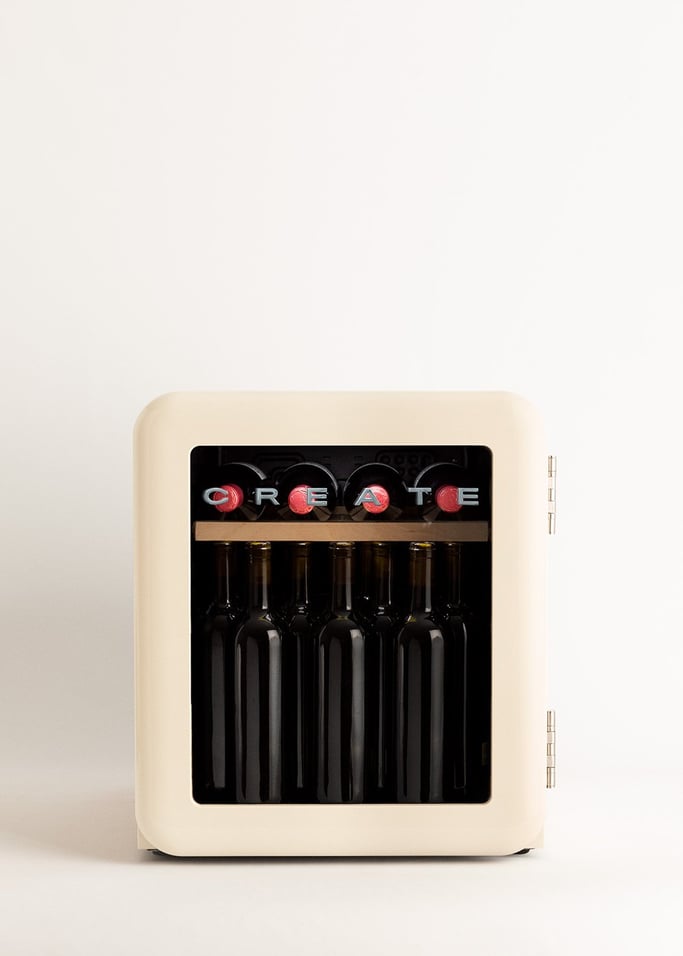 WINECOOLER RETRO - Retro-style electric wine cooler for 12, 45 or 76 bottles, gallery image 2