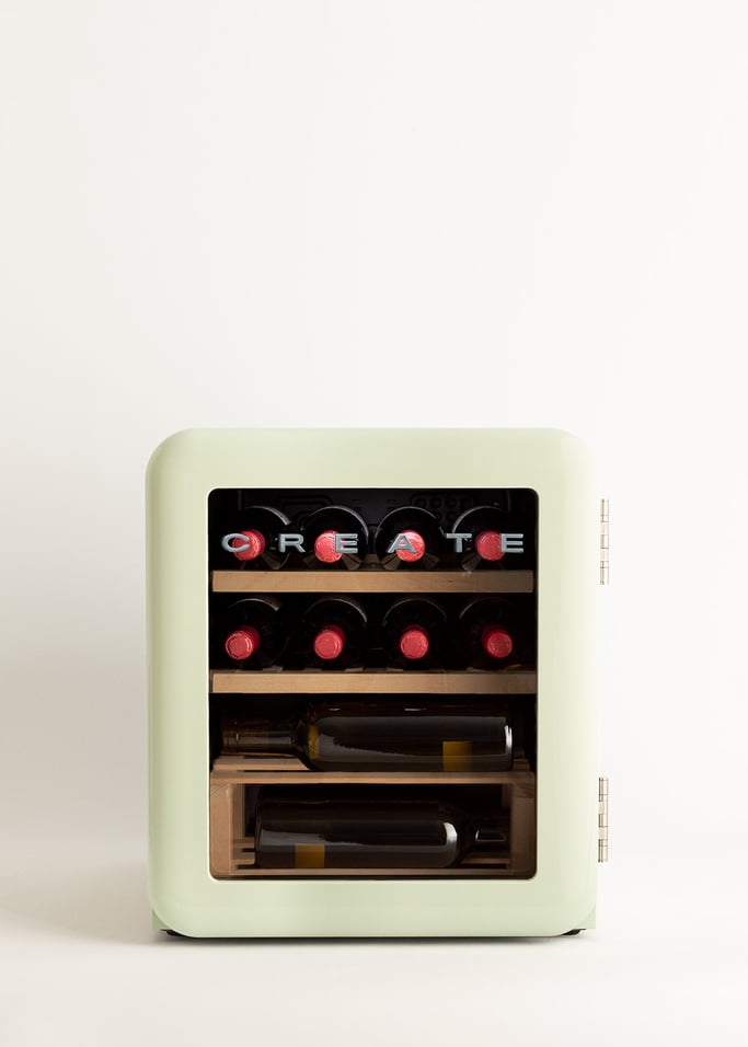 WINECOOLER RETRO - Retro-style electric wine cooler for 12, 45 or 76 bottles, gallery image 2