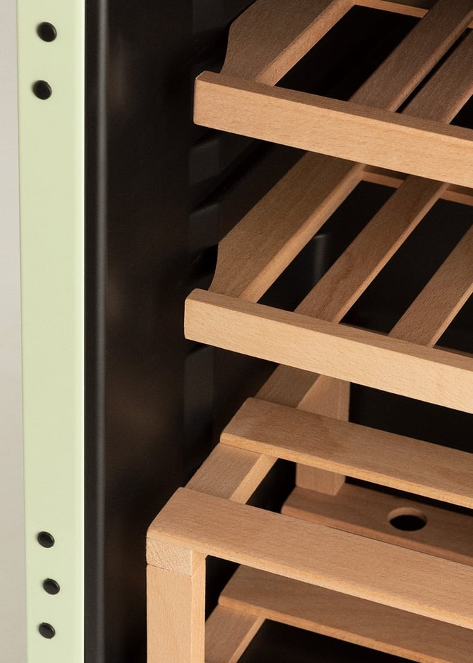 WINECOOLER RETRO - Retro-style electric wine cooler for 12, 45 or 76 bottles, gallery image 4