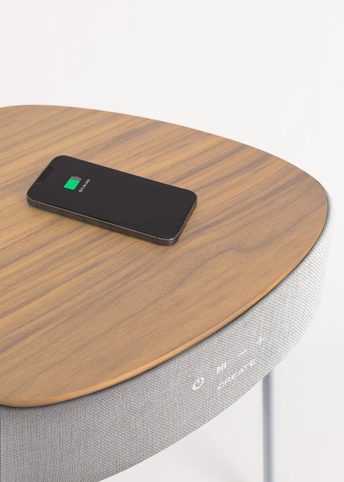 SPEAKER TABLE 180 - Speaker table with 180º unidirectional sound, Bluetooth and wireless charging, gallery image 6