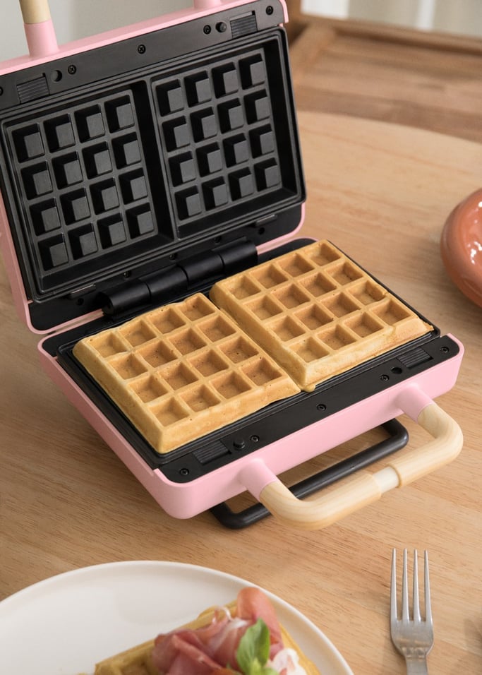 STONE STUDIO - Sandwich grill and waffle maker with removable plates, gallery image 2