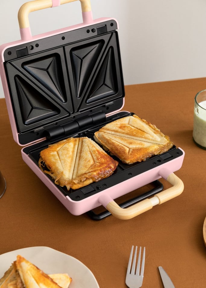 STONE STUDIO - Sandwich grill and waffle maker with removable plates, gallery image 4