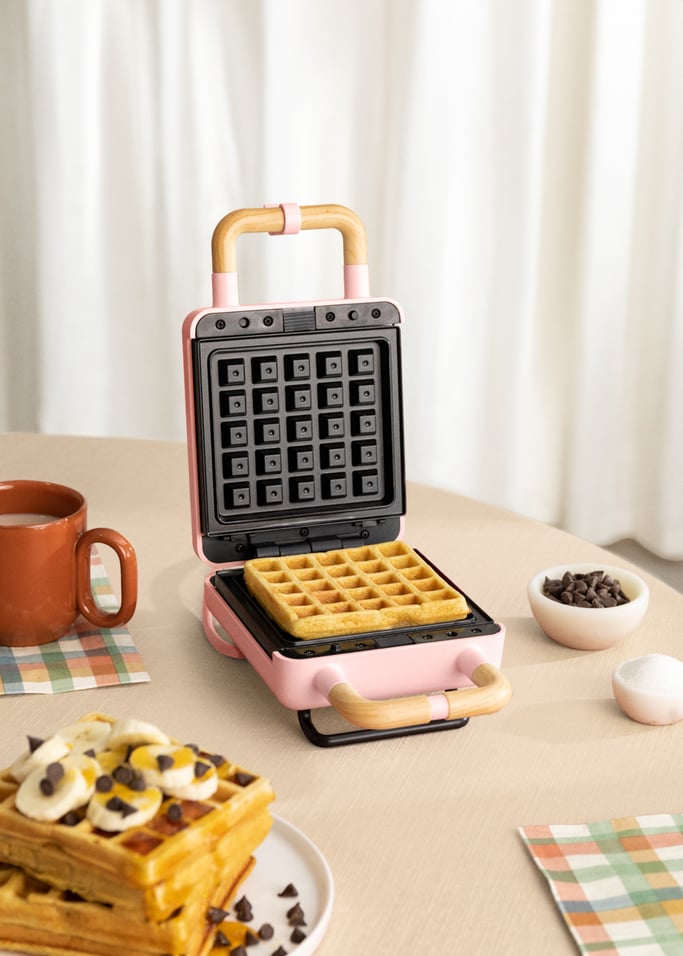 CREATE STONE STUDIO Sandwich Maker and Waffle Iron Side View