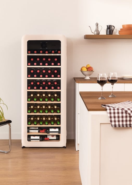 Buy WINECOOLER RETRO - Retro-style electric wine cooler for 12, 45 or 76 bottles