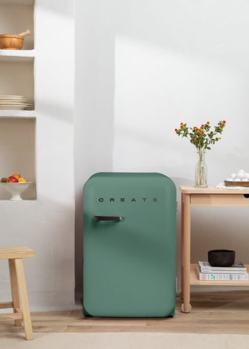 Buy FRIDGE RETRO 107L - Retro-style refrigerator