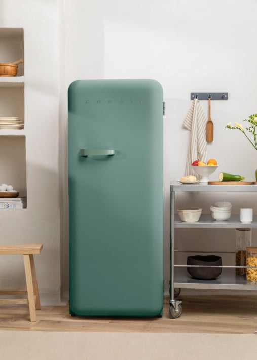 Buy FRIDGE RETRO 281L - Retro-style refrigerator