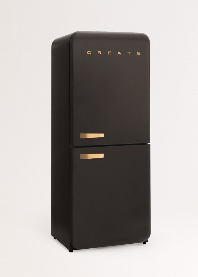 FRIDGE RETRO COMBI - Retro Style Combi Refrigerator 401L, gallery image 3