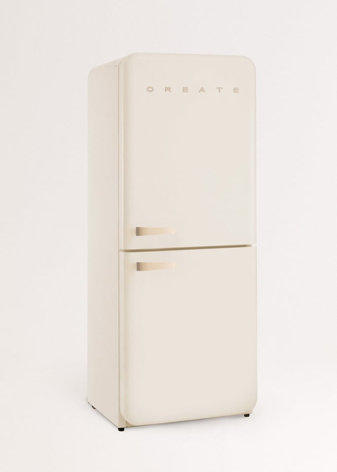 FRIDGE RETRO COMBI - Retro Style Combi Refrigerator 401L, gallery image 3