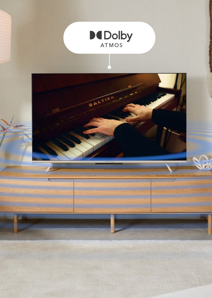 TV COLOR STUDIO - QLED 4K Smart TV with anti-reflective screen and color frame, gallery image 7