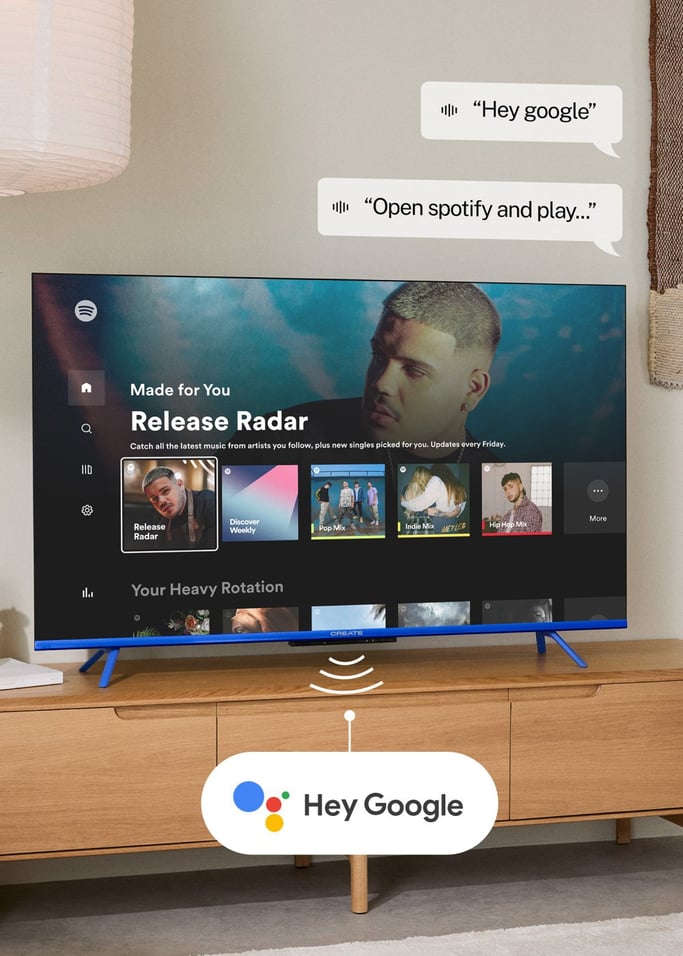 TV COLOR STUDIO - QLED 4K Smart TV with anti-reflective screen and color frame, gallery image 4