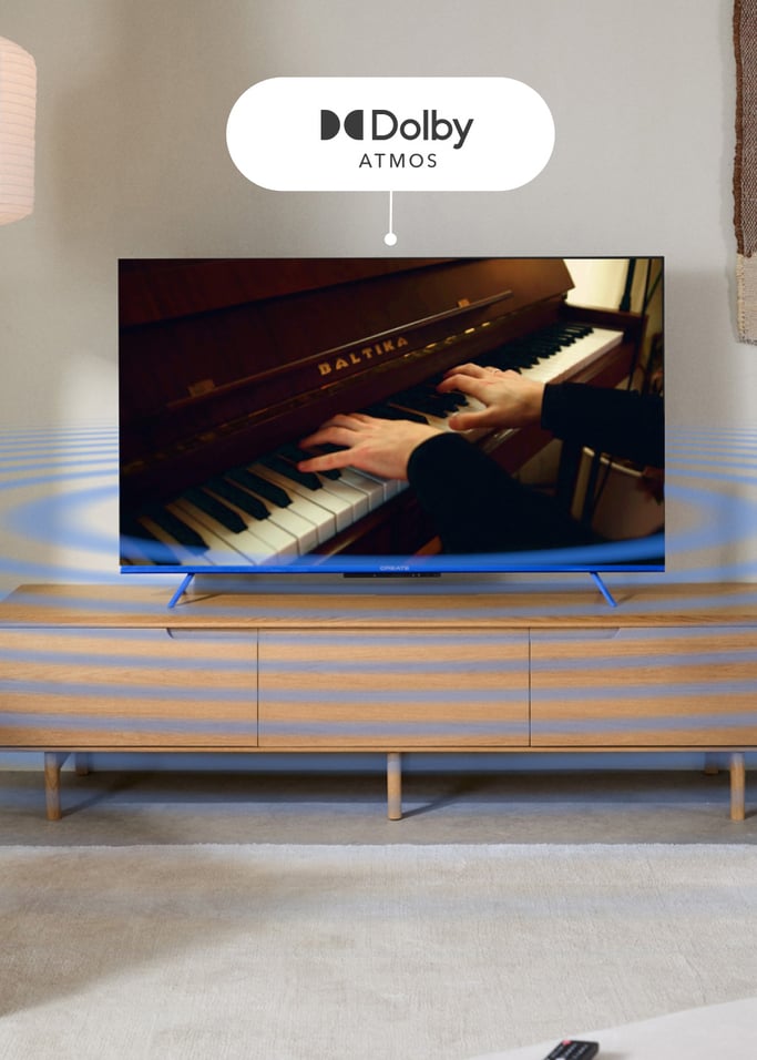 TV COLOR STUDIO - QLED 4K Smart TV with anti-reflective screen and color frame, gallery image 7