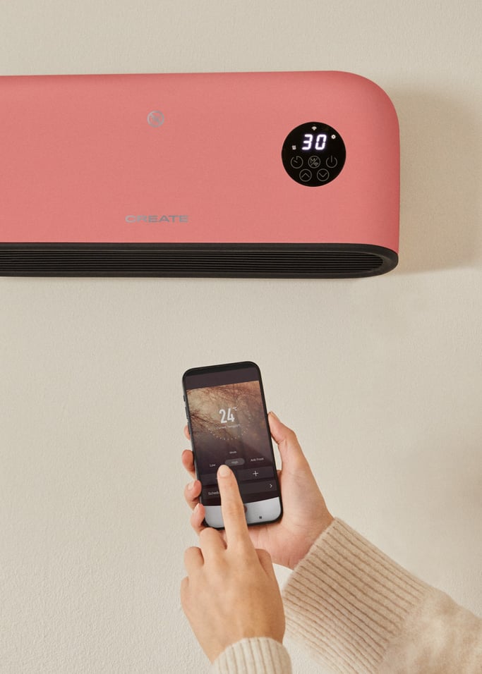 WARM WALL PRO - Ceramic wall or floor heater with WiFi, gallery image 3
