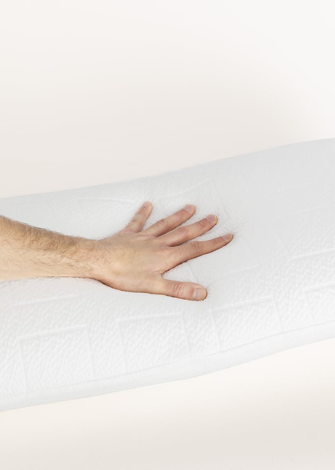 Cold effect viscoelastic pillow low firmness, gallery image 3