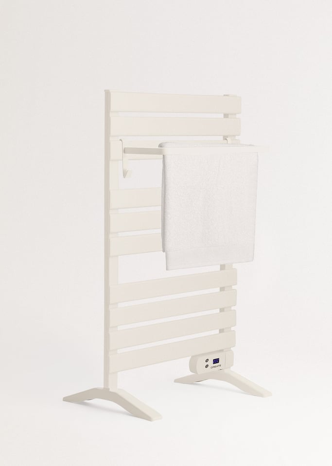 WARM TOWEL - Electric floor or wall towel rail 500W, gallery image 2