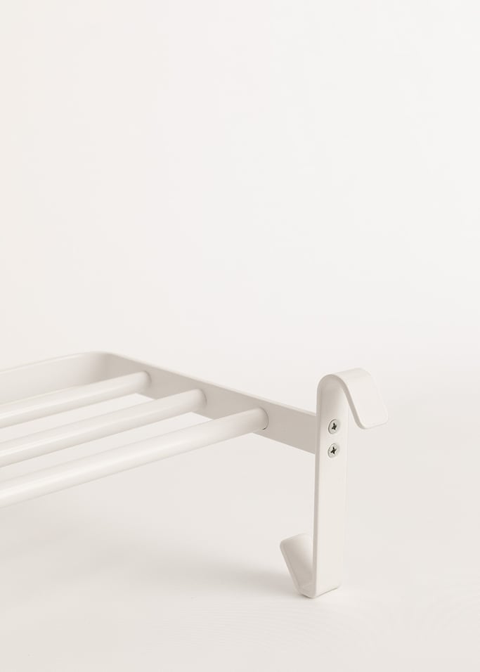 Shelf with hook and three bars for WARM TOWEL towel rail, gallery image 4