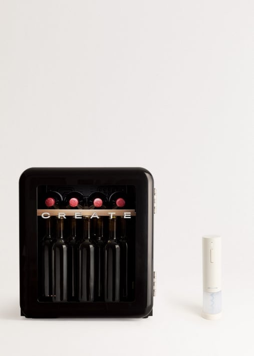 Buy WINECOOLER RETRO - Retro-style electric wine cooler for 12, 45 or 76 bottles