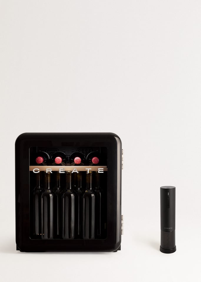 WINECOOLER RETRO - Retro-style electric wine cooler for 12, 45 or 76 bottles, gallery image 1