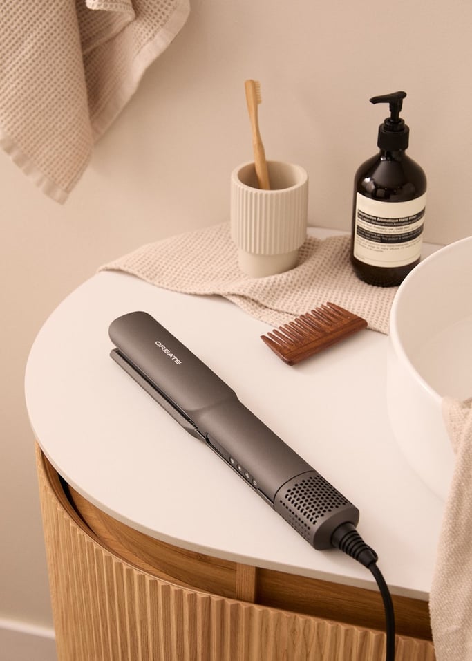 CERAMIC AIR STYLER - Ionic hair dryer straightener for wet or dry hair with ceramic coating, gallery image 1