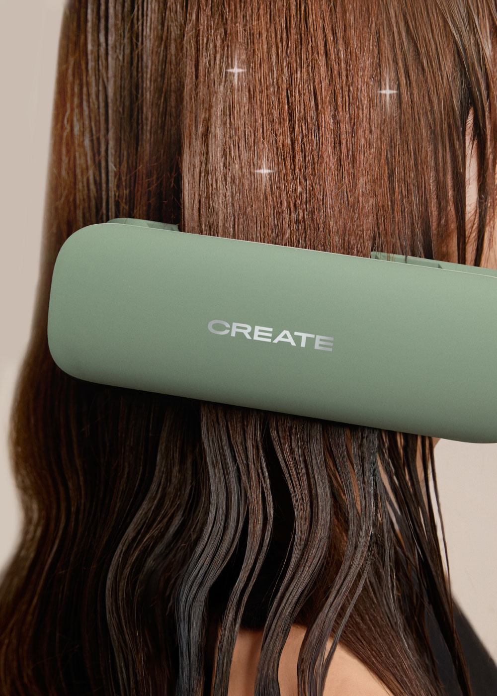 CERAMIC AIR STYLER Ionic hair dryer straightener for wet or dry hair with ceramic coating Create