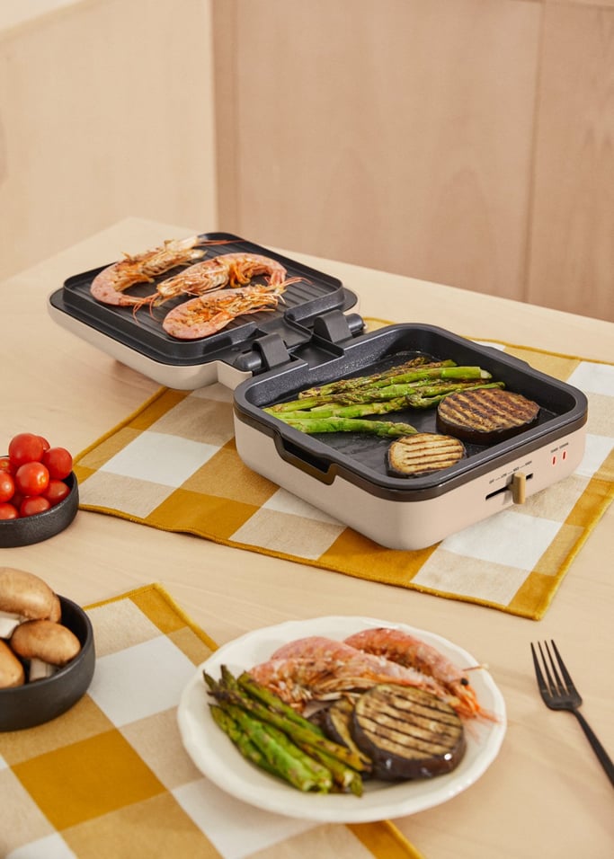 STONE STUDIO PRO - Multifunction grill with 180º opening, gallery image 2