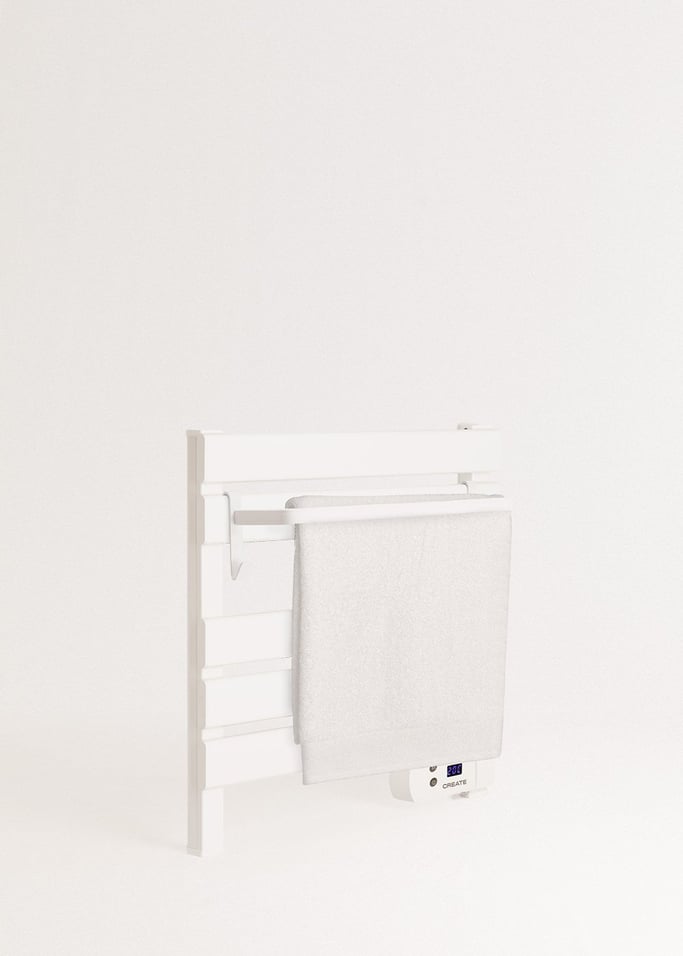 Shelf with hook and one bar for WARM TOWEL towel rail, gallery image 7