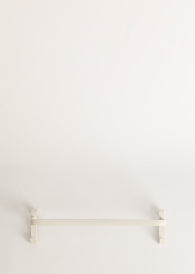 Shelf with hook and one bar for WARM TOWEL towel rail, gallery image 1