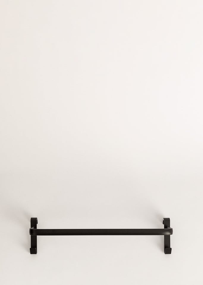 Shelf with hook and one bar for WARM TOWEL towel rail, gallery image 1