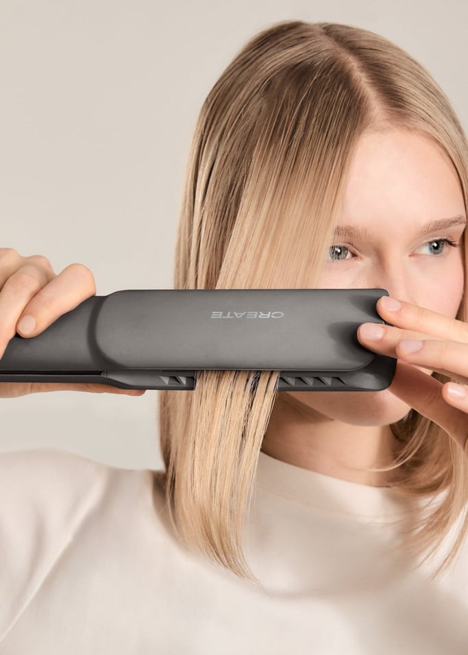 CERAMIC AIR STYLER DUAL - 2-in-1 ionic hair dryer straightener for wet or dry hair with ceramic coating, gallery image 6