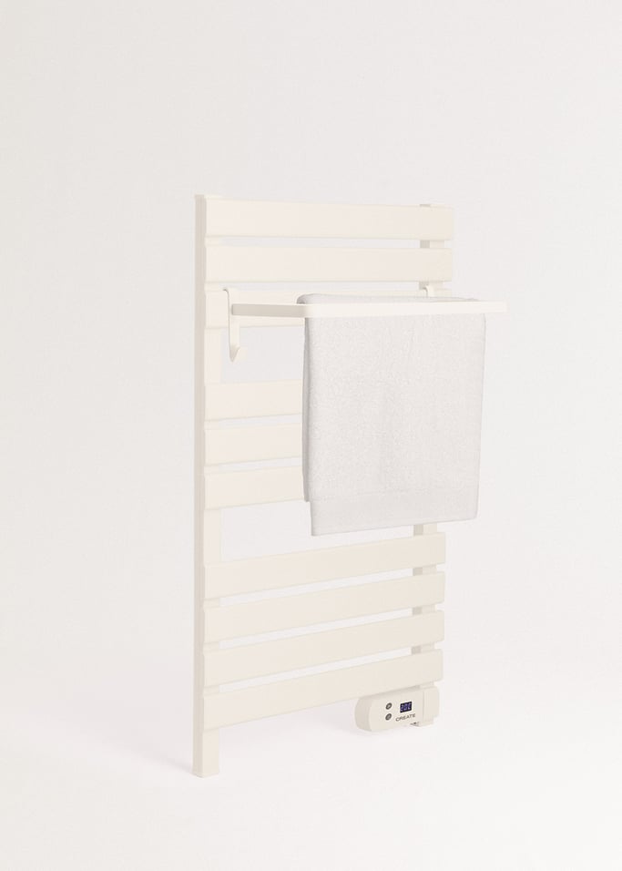 WARM TOWEL - Electric floor or wall towel rail 500W, gallery image 2