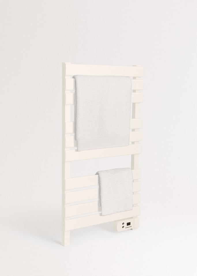 WARM TOWEL - Electric floor or wall towel rail 500W, gallery image 2