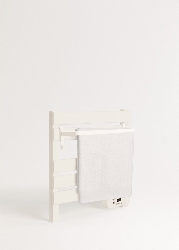 WARM TOWEL MINI - Electric floor-standing or wall-mounted towel rail 150W, gallery image 1