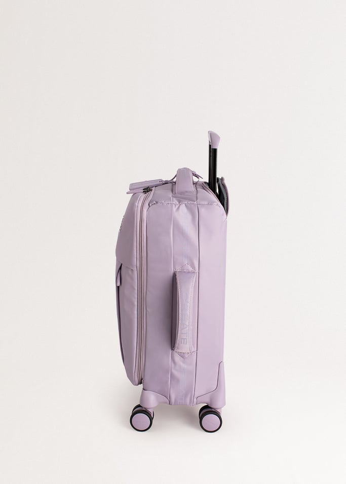 LUGGAGE STUDIO SOFT - Soft polyester suitcase with TSA lock and multidirectional wheels, gallery image 2