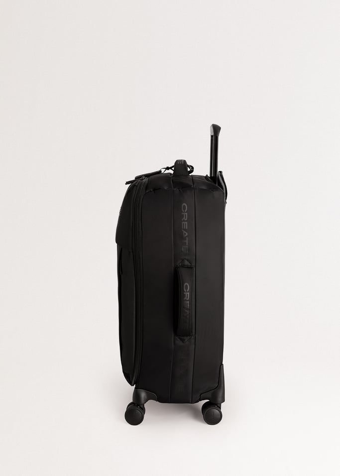 LUGGAGE STUDIO SOFT - Soft polyester suitcase with TSA lock and multidirectional wheels, gallery image 2