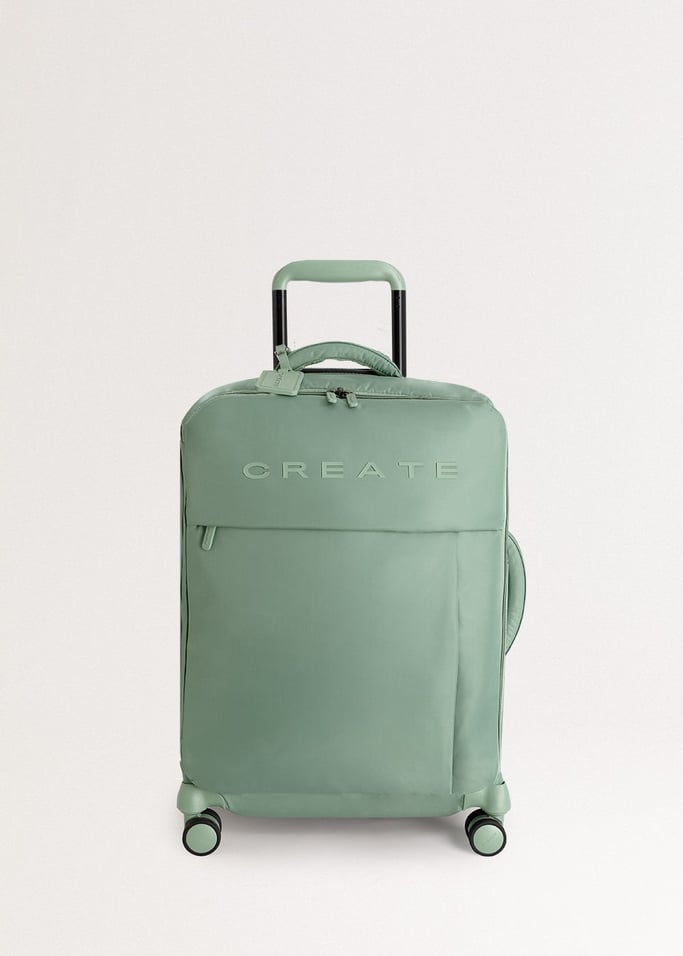 LUGGAGE STUDIO SOFT - Soft polyester suitcase with TSA lock and multidirectional wheels, gallery image 1