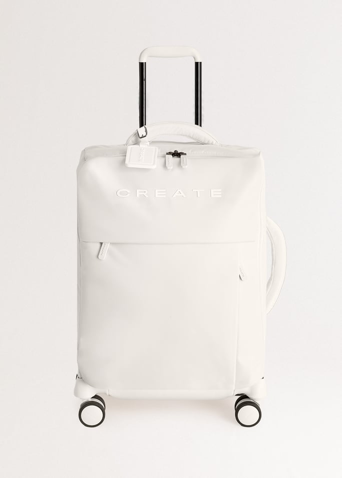 LUGGAGE STUDIO SOFT - Soft polyester suitcase with TSA lock and multidirectional wheels, gallery image 1