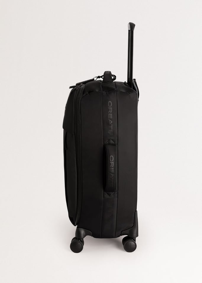 LUGGAGE STUDIO SOFT - Soft polyester suitcase with TSA lock and multidirectional wheels, gallery image 2