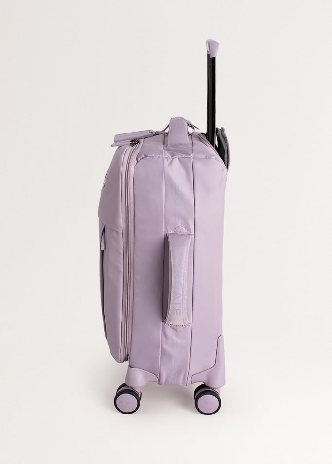 LUGGAGE STUDIO SOFT - Soft polyester suitcase with TSA lock and multidirectional wheels, gallery image 2