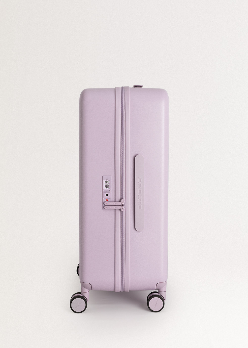 Rigid polycarbonate suitcase with TSA lock and multidirectional wheels ...