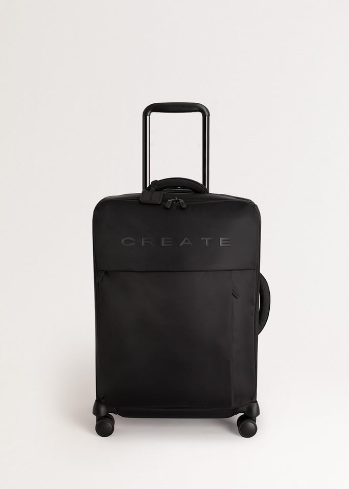 LUGGAGE STUDIO SOFT - Soft polyester suitcase with TSA lock and multidirectional wheels, gallery image 1