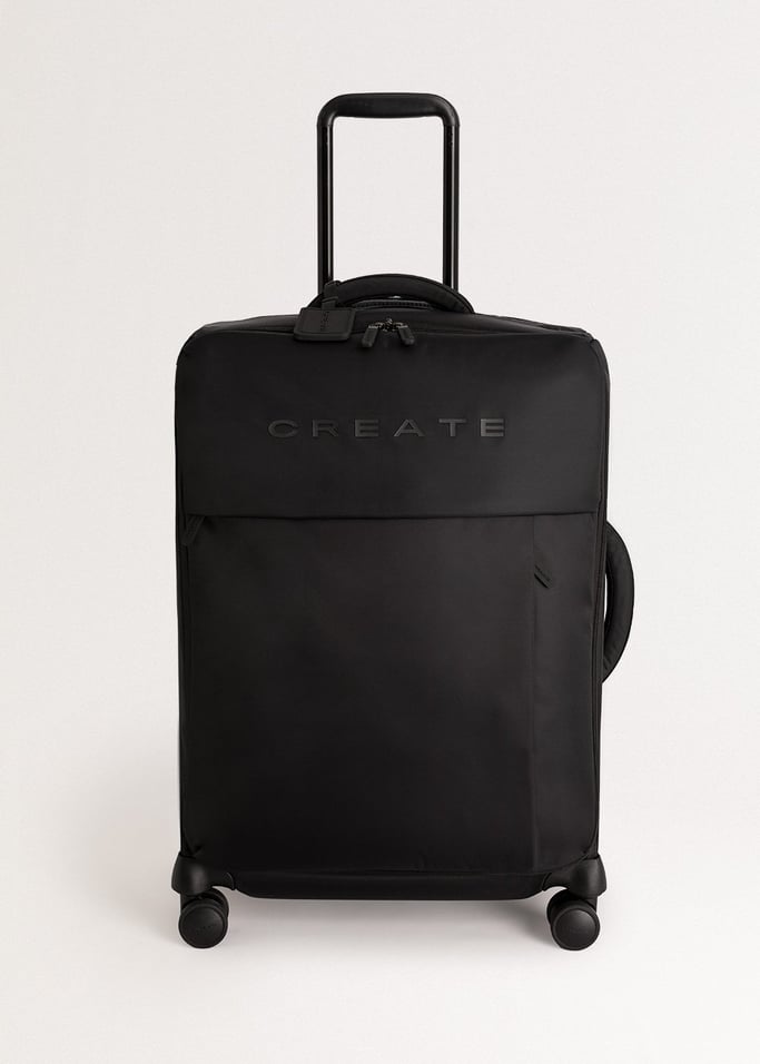 LUGGAGE STUDIO SOFT - Soft polyester suitcase with TSA lock and multidirectional wheels, gallery image 1