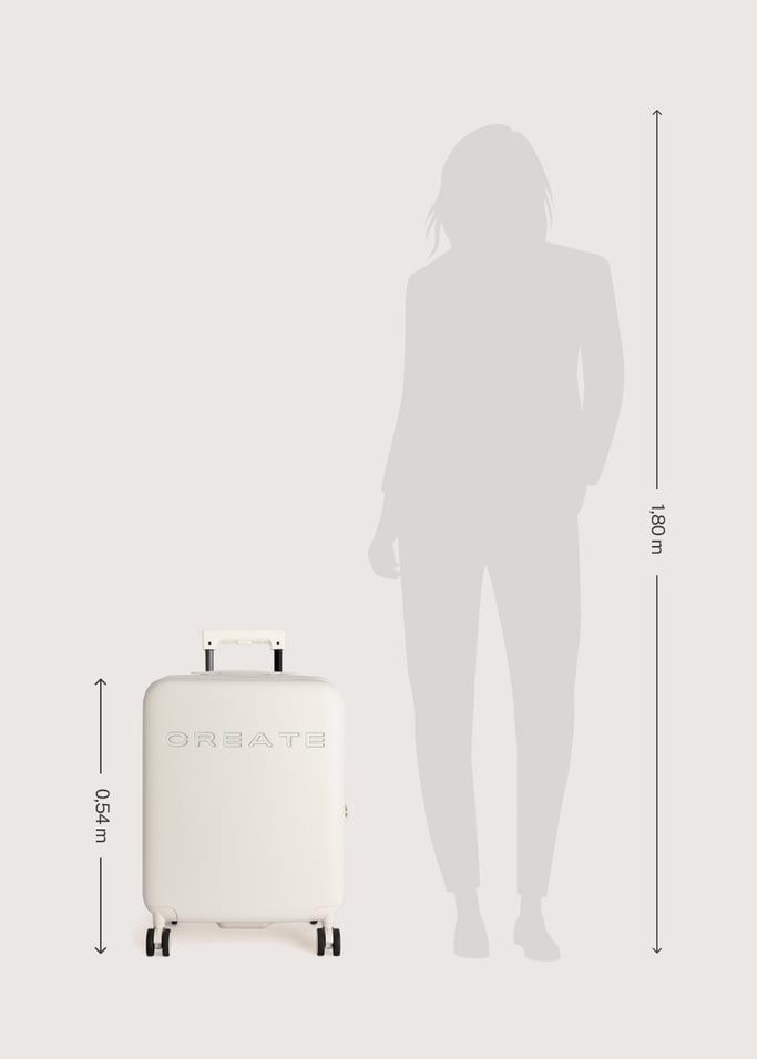 LUGGAGE STUDIO - Rigid polycarbonate suitcase with TSA lock and multidirectional wheels, gallery image 10