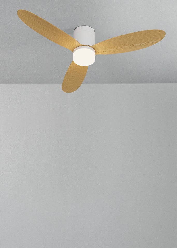 WIND LITE - 40W silent ceiling fan Ø132 cm suitable for indoor and outdoor use, gallery image 2