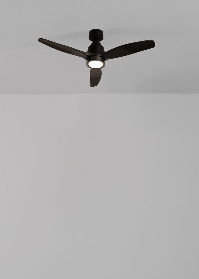 WIND STYLANCE - Silent 40W ceiling fan Ø132 cm 100% Holz, gallery image 2