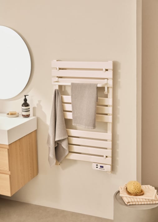 Buy WARM TOWEL - Electric floor or wall towel rail 500W