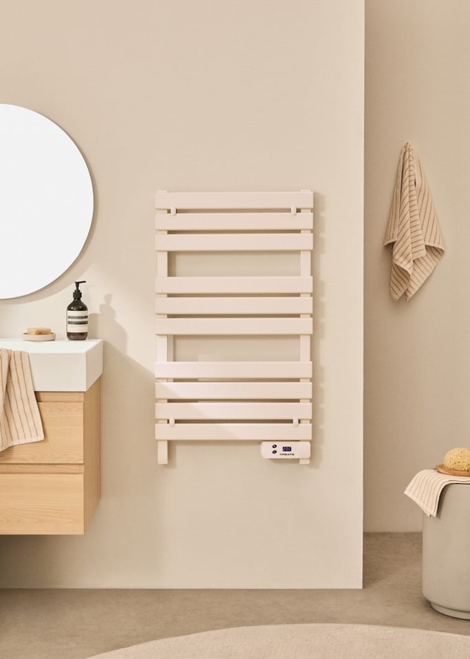 WARM TOWEL - Electric floor or wall towel rail 500W, gallery image 1