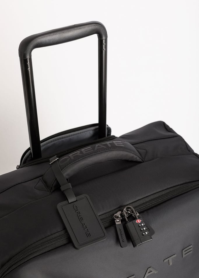 LUGGAGE STUDIO SOFT - Soft polyester suitcase with TSA lock and multidirectional wheels, gallery image 3